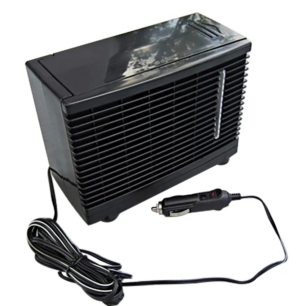 1Pcs Adjustable Car Air Conditioner Cooler Cooling Fan Water Ice Evaporator 12V 60W Suitable for Most DC12V Vehicles adjustable car fan