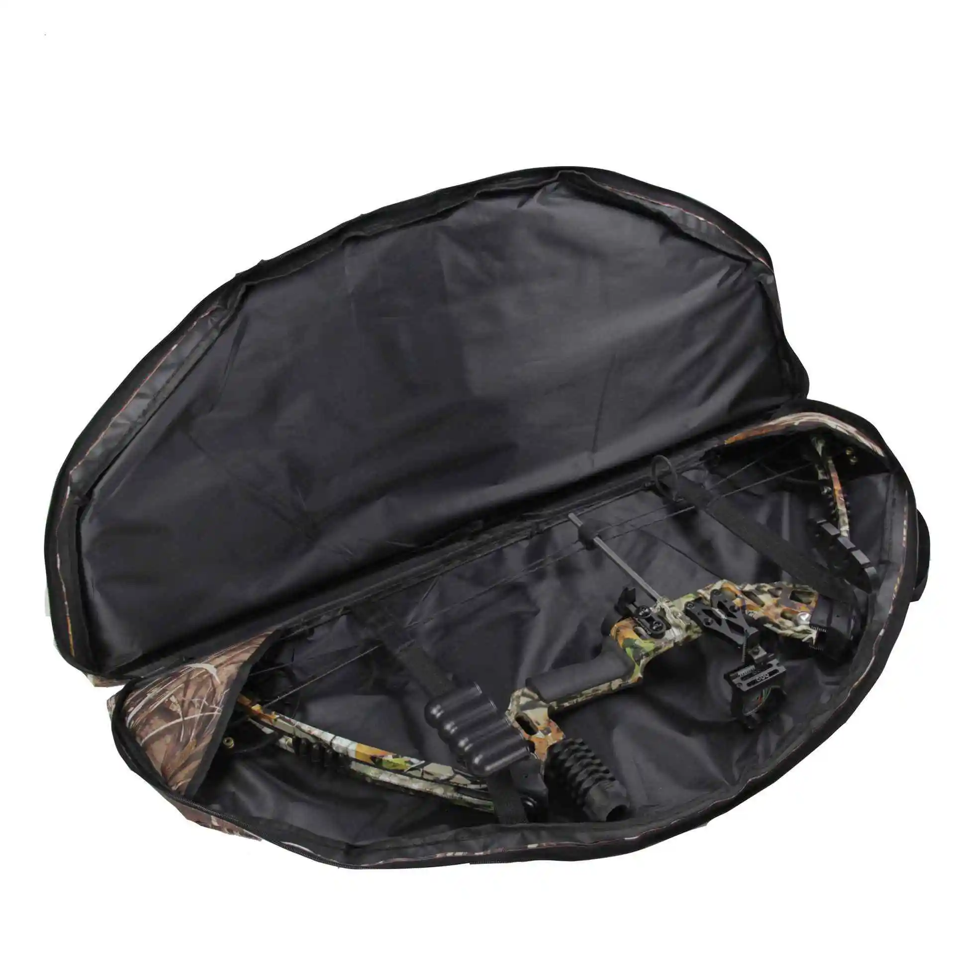 37" Camo Archery Bow and Arrow Case Soft Bow Case Recurve Compound Bow Carry Bag Holder for Outdoor Hunting Shooting Practice 2