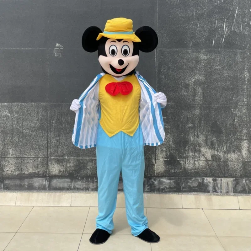 thumbnail image 1 of Customized Disney Mickey Minnie Mouse Mascot Set Classic Cartoon Characters Advertising Event Party Adult Costume Cute Mascot, 1 of 5