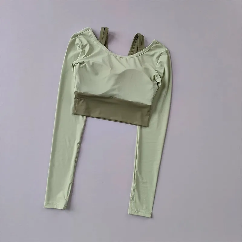 Women's Yoga Shirts Long Sleeve Tops Running T-Shirts Workout Fitness Gym Sports yoga top yoga shirt sports t shirt sports shirt