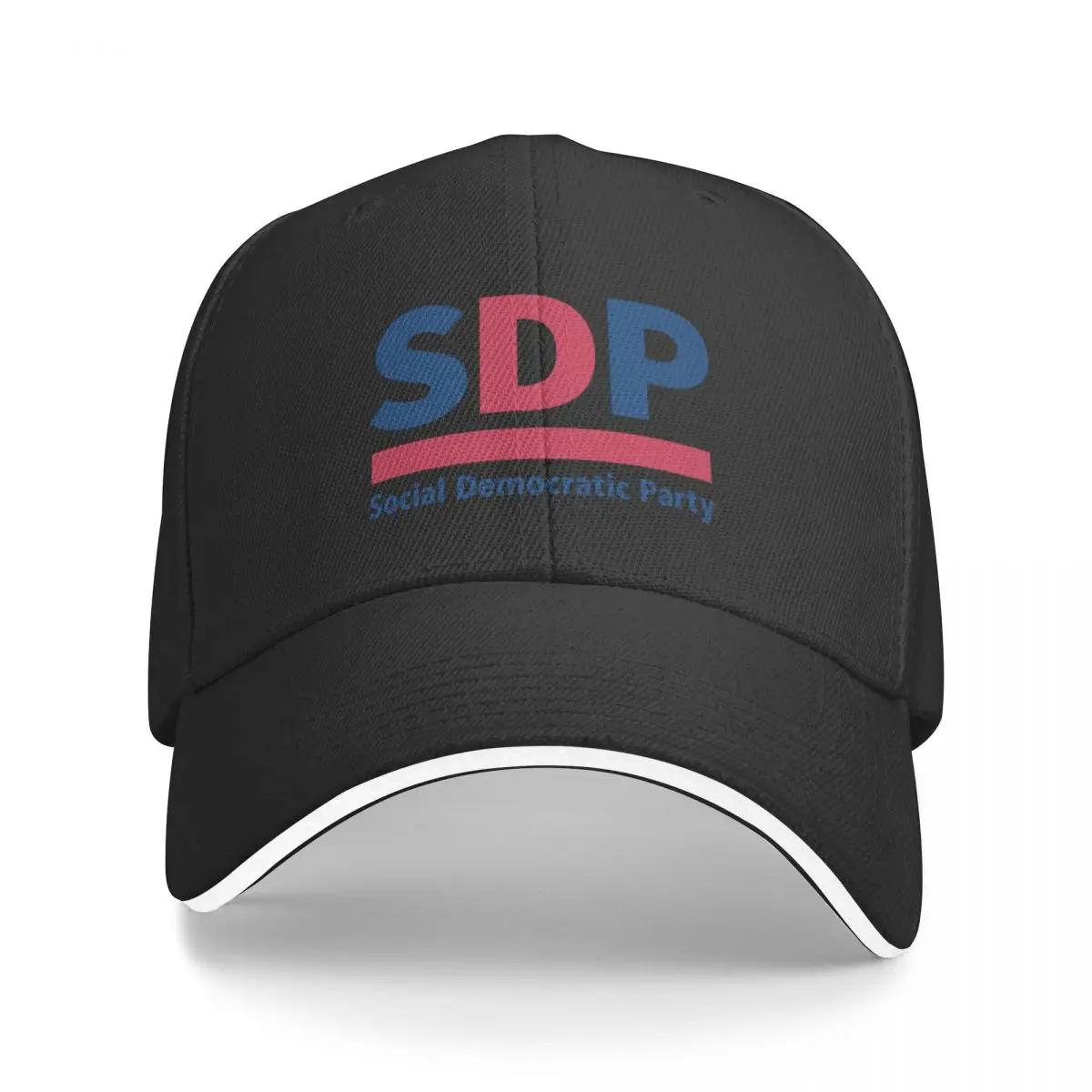 

SDP Logo Baseball Cap Sunscreen Big Size Hat Military Cap Man Women's Hats For The Sun Men's