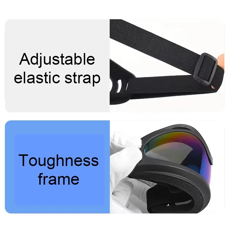 Skiing Goggles Cycling Motorcycle Windproof Goggles Anti-fog UV400 Snowboard Snow Goggles Winter Outdoor Sport Skiing Eyewear 5
