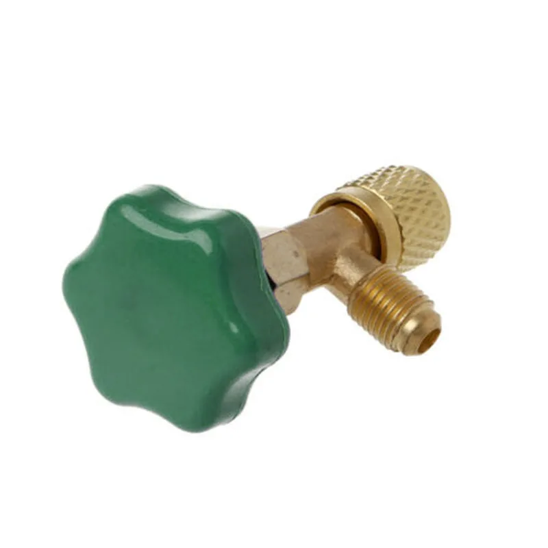 Tap Valve refrigerant bottle opener Air Conditioner Parts air conditioner parts air conditioning accessories Air Conditioning For 7/16 28unf Thread Air Conditioner Plus Safety Liquid Valve Maintenance Switch