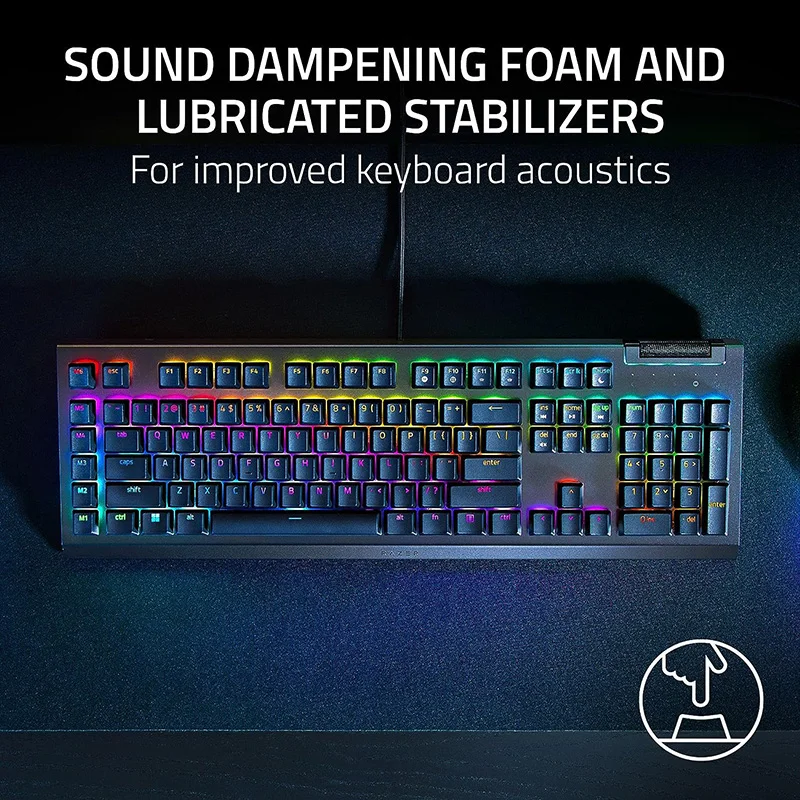 Clavier Mécanique Razer X Pokémon Gengar – Sans Fil, RGB, Repose-poignet Inclus