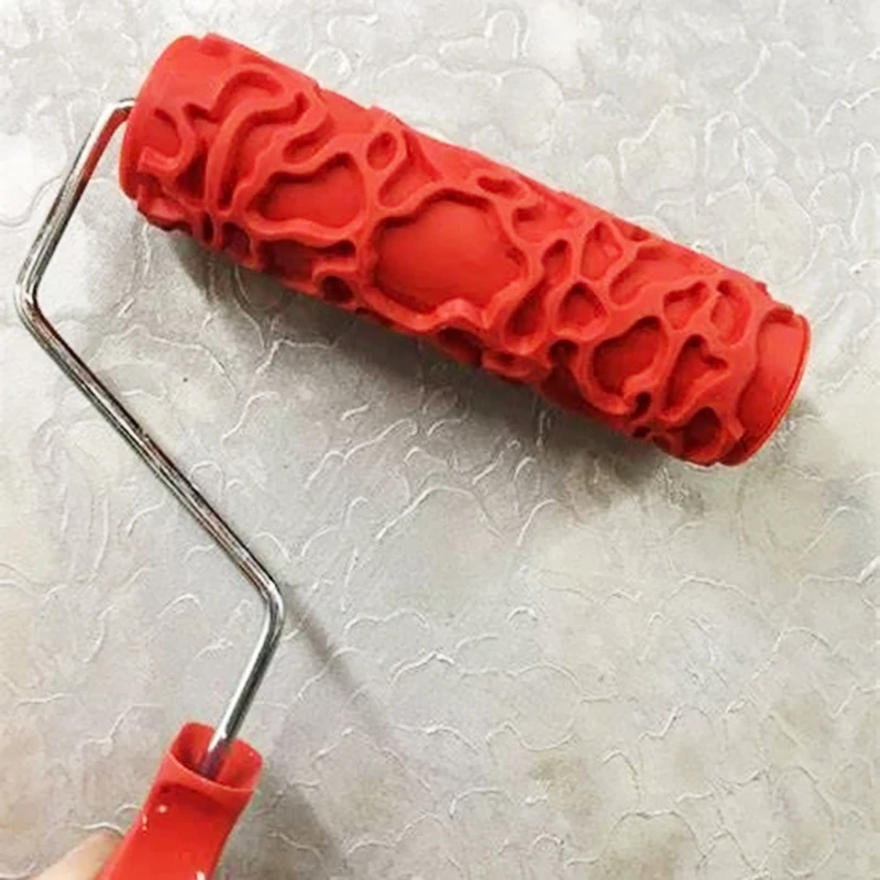 Convenient Embossed Paint Roller Decorative Paint Roller Wall Painting Runner Wall Decoration DIY Texture Painting Tool 3