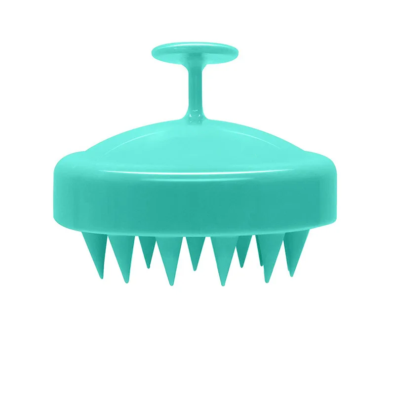 Description Picture 4 of itemBarber Shampoo Brush Flexible Silicone Shampoo Brush Home Cleaning Hair Products Scalp Care Comb Hairdressing Styling Tools
