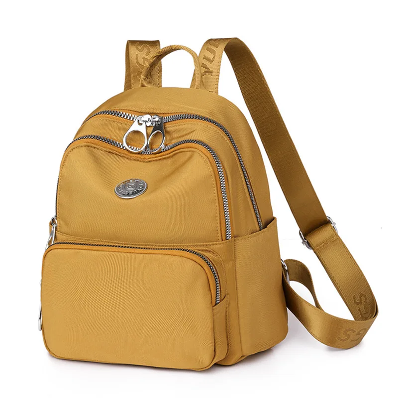 Women Waterproof Nylon Small Travel Backpacks Fashion School Bags for Teenage Girls Female Daypack Mini Shoulder Rucksack 4