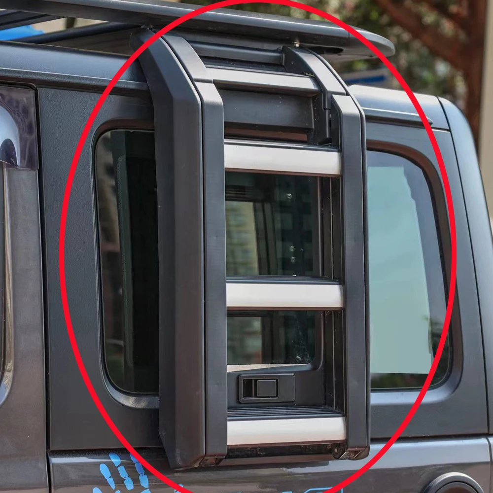 Lantsun Jl1271 High Quality Aluminum Alloy Luggage Rack Ladder For Jeep