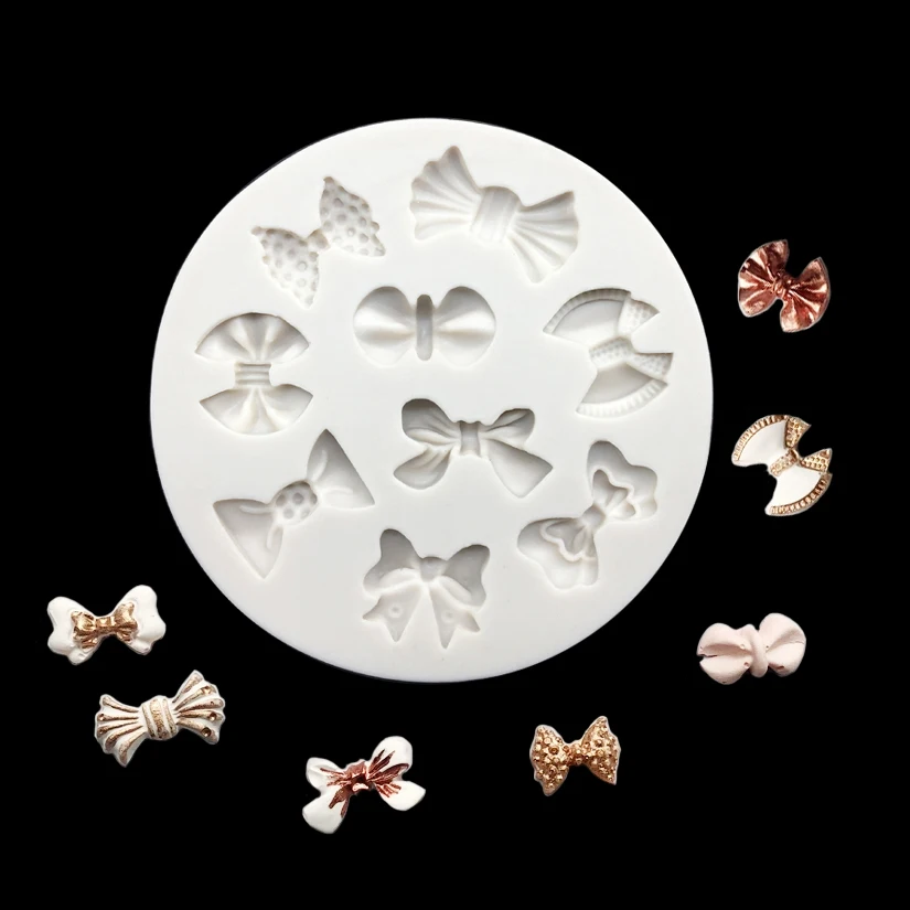 Bögen Silikon Sugarcraft Form Harz Werkzeuge Cupcake Backform Fondant Kuchen Dekorieren Werkzeuge – Detail 12