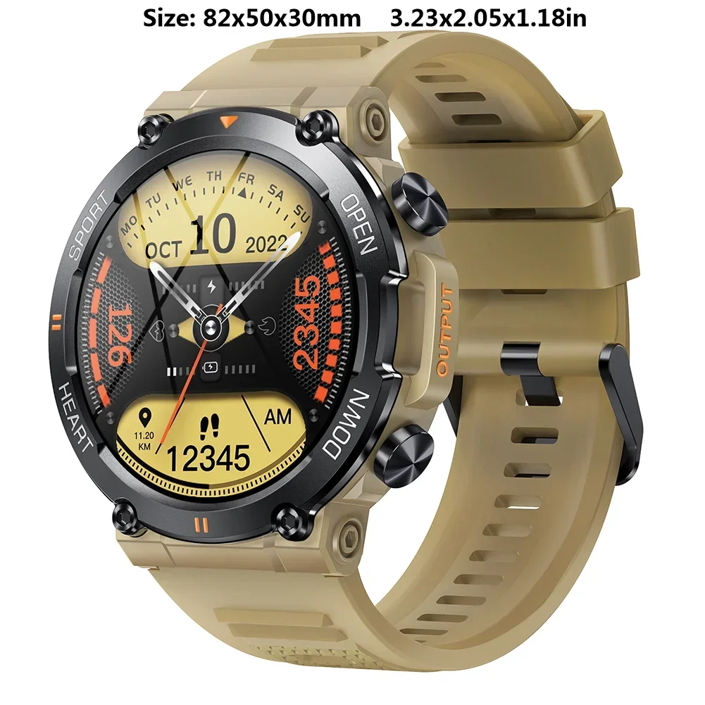 

2024 Smartwatch Men Heart Rate Blood Pressure Monitor Watches Bluetooth-compatible 5.0 Call Fitness Tracker Sports Smart Watch