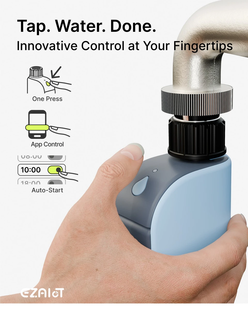 Wifi Smart Garden Watering Timer Automatic Irrigation Programmer System Sprinkle