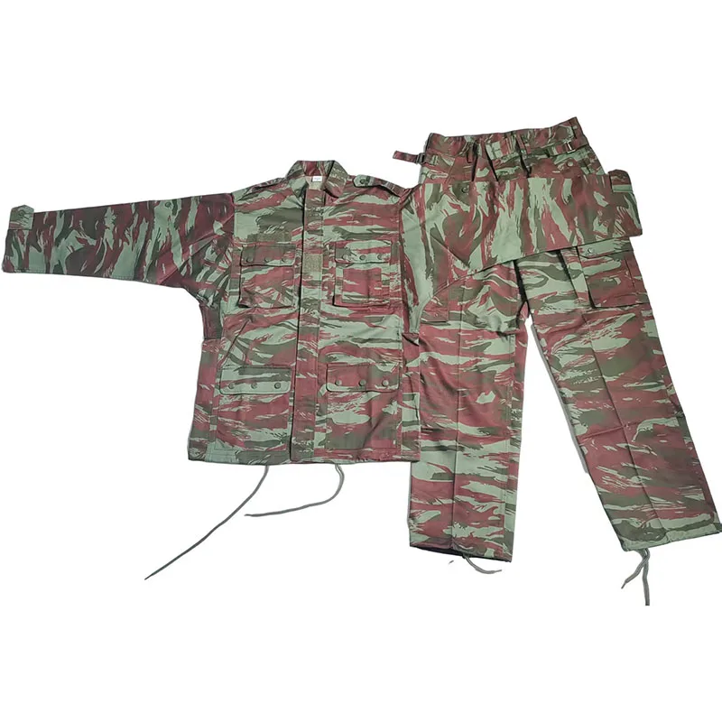 Tenue camouflage lézard français Bénin Afrique - Vêtements pêche exotique
