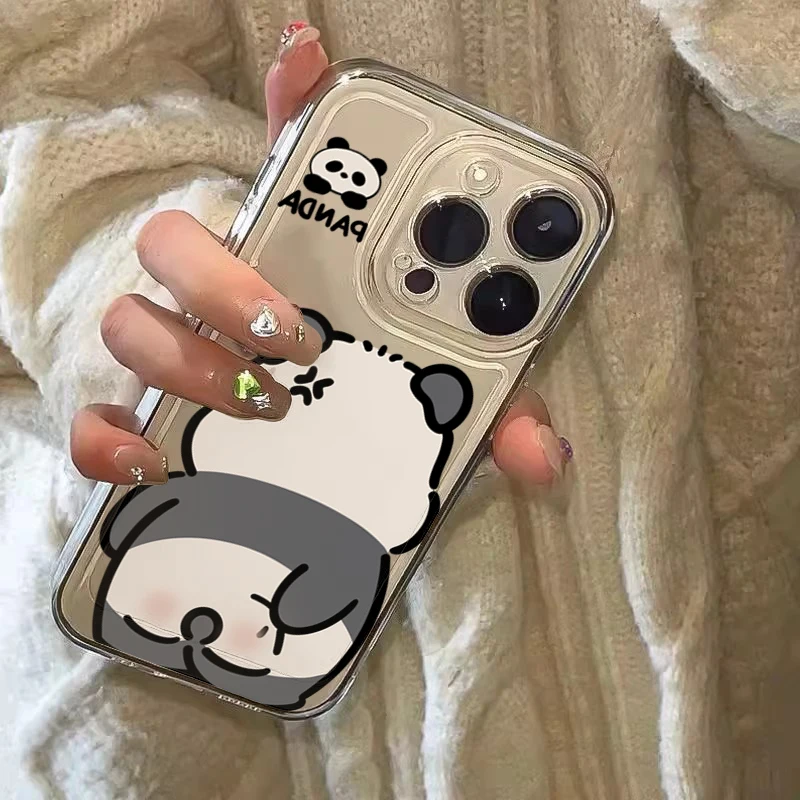 Adorable Panda Animation Phone Case - Ultra Durable Protective Cover