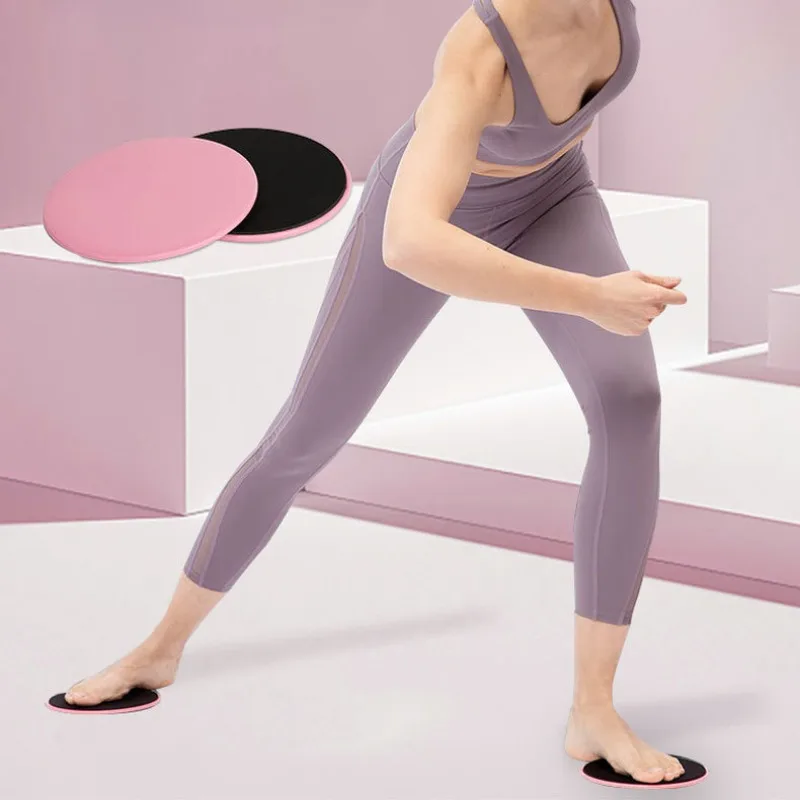 Yoga Accessories Yoga Blocks, Slide Plate Yoga for Feet Slide Plate Abs and Limb Coordination Slide Mat, Pilates Equipment