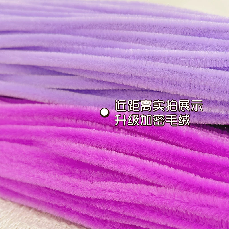 100 pcs Twist Bar Chenille Stems (Pipe Cleaners) – Creative DIY Craft Supplies 2