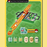 Pokemon Party Games Juegos De Fiest Figure Genuine Pikachu Tumble Track Gift Launch Game Deformation Kids Toys For Children Gift 2