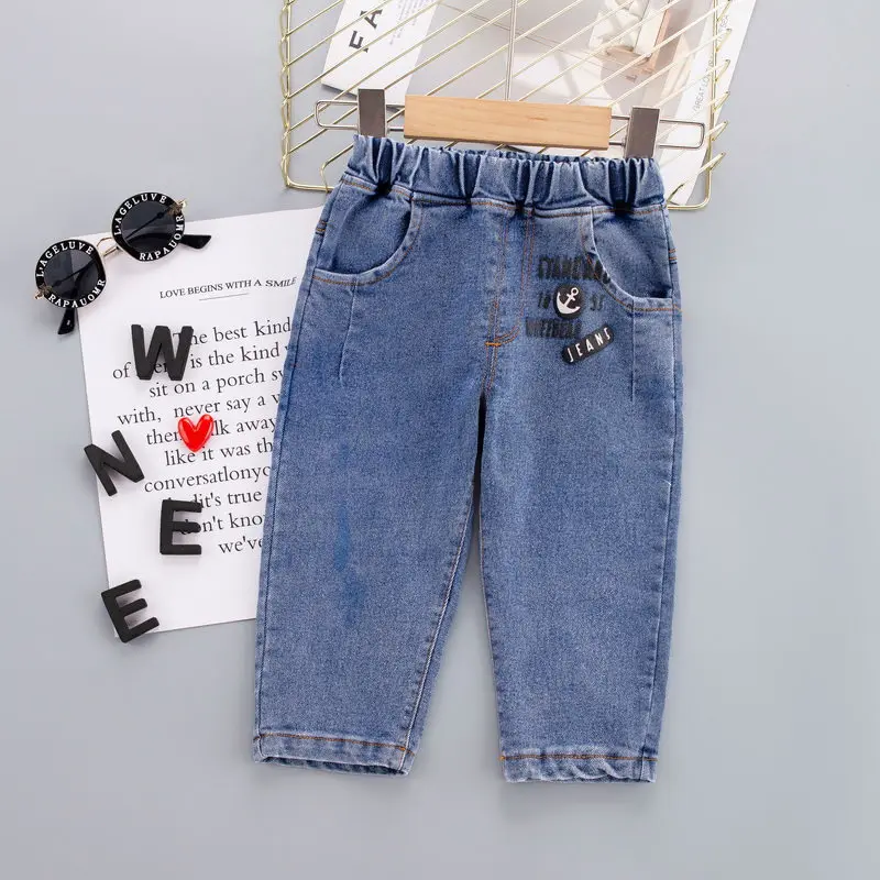 Kids Cartoon Denim Jeans 4