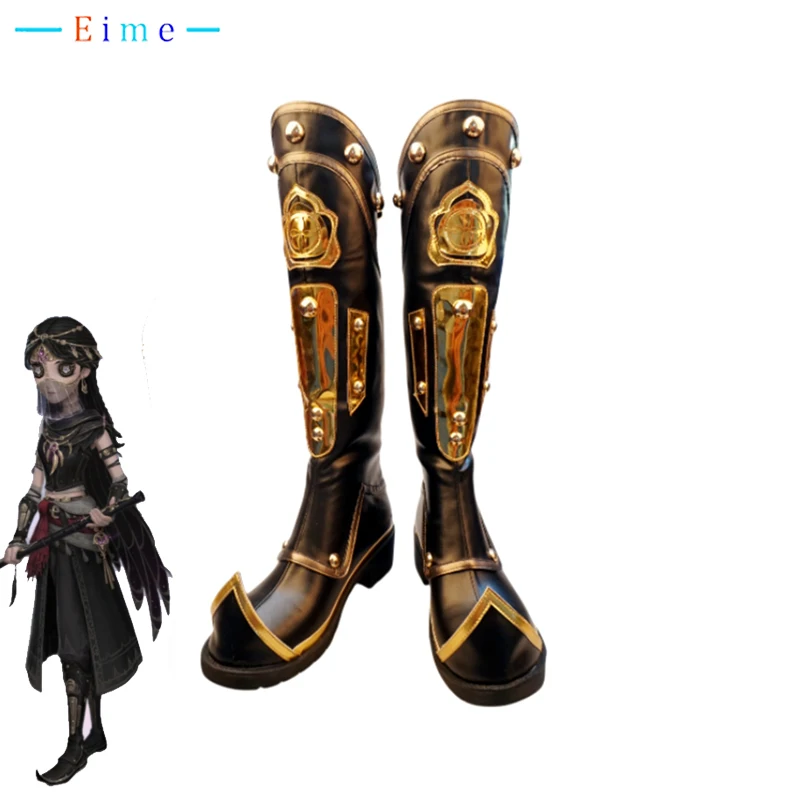 

Antiquarian Qi Shiyi Cosplay Shoes Identity V Animal Tamer Cosplay Women PU Boots Halloween Accessories Prop Custom Made