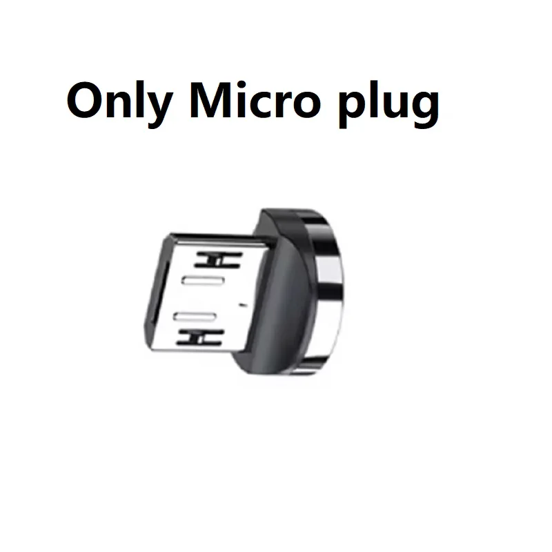 Magnetic Fast Charging Cable with USB Type C and Micro USB - 3 in 1