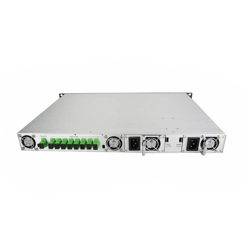 

1550nm 1U CATV 8 ports 19dBm optical amplifier EDFA
