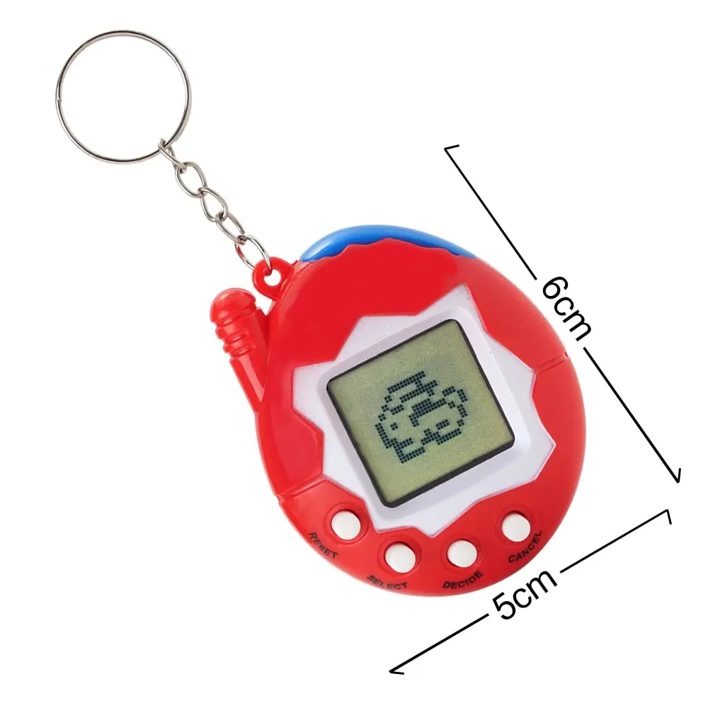 Electronic Pet Toy 2 Packs Random Color Children Kid Virtual Pet Handheld Training Game Electronic Mini Pet Machine electronic pet toy