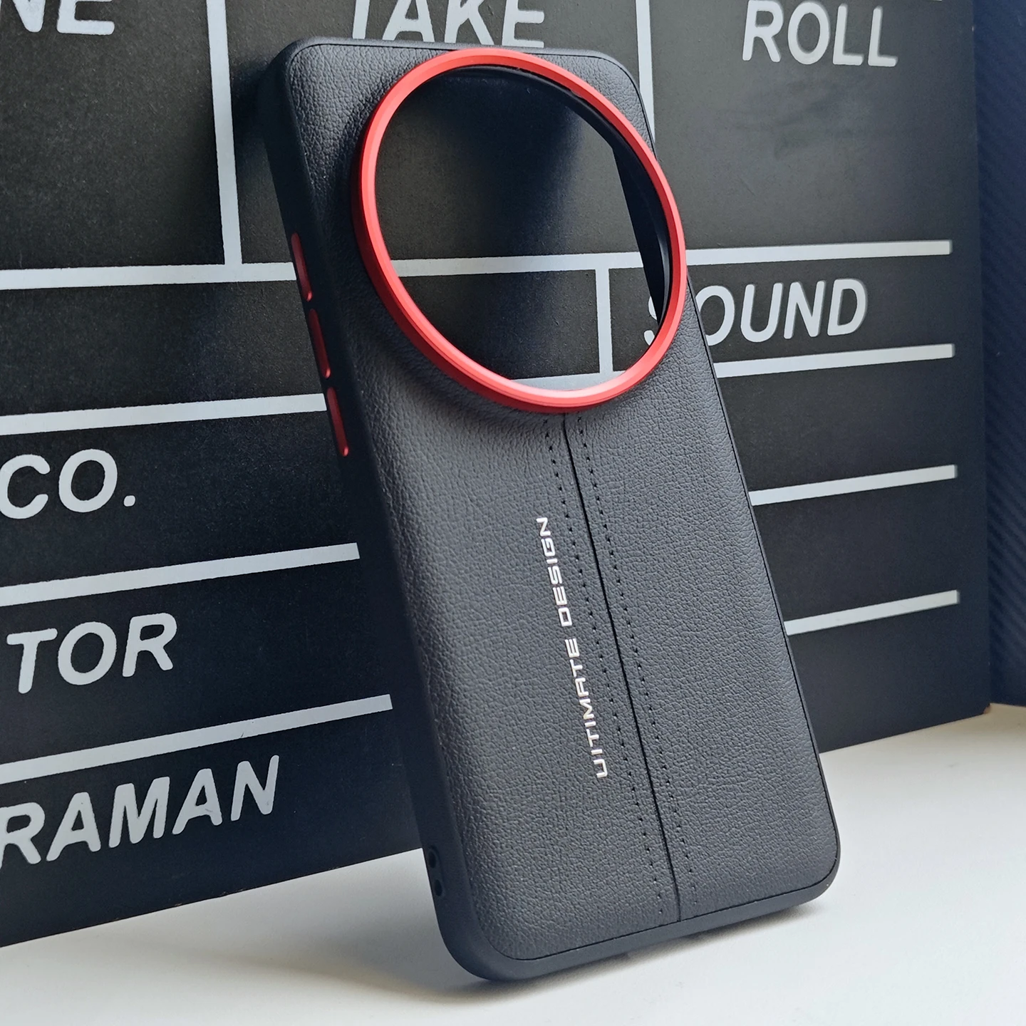 Fashion PU Leather Skin-Friendly Protective Back Cover Case for Xiaomi Mi Ultra Phones
