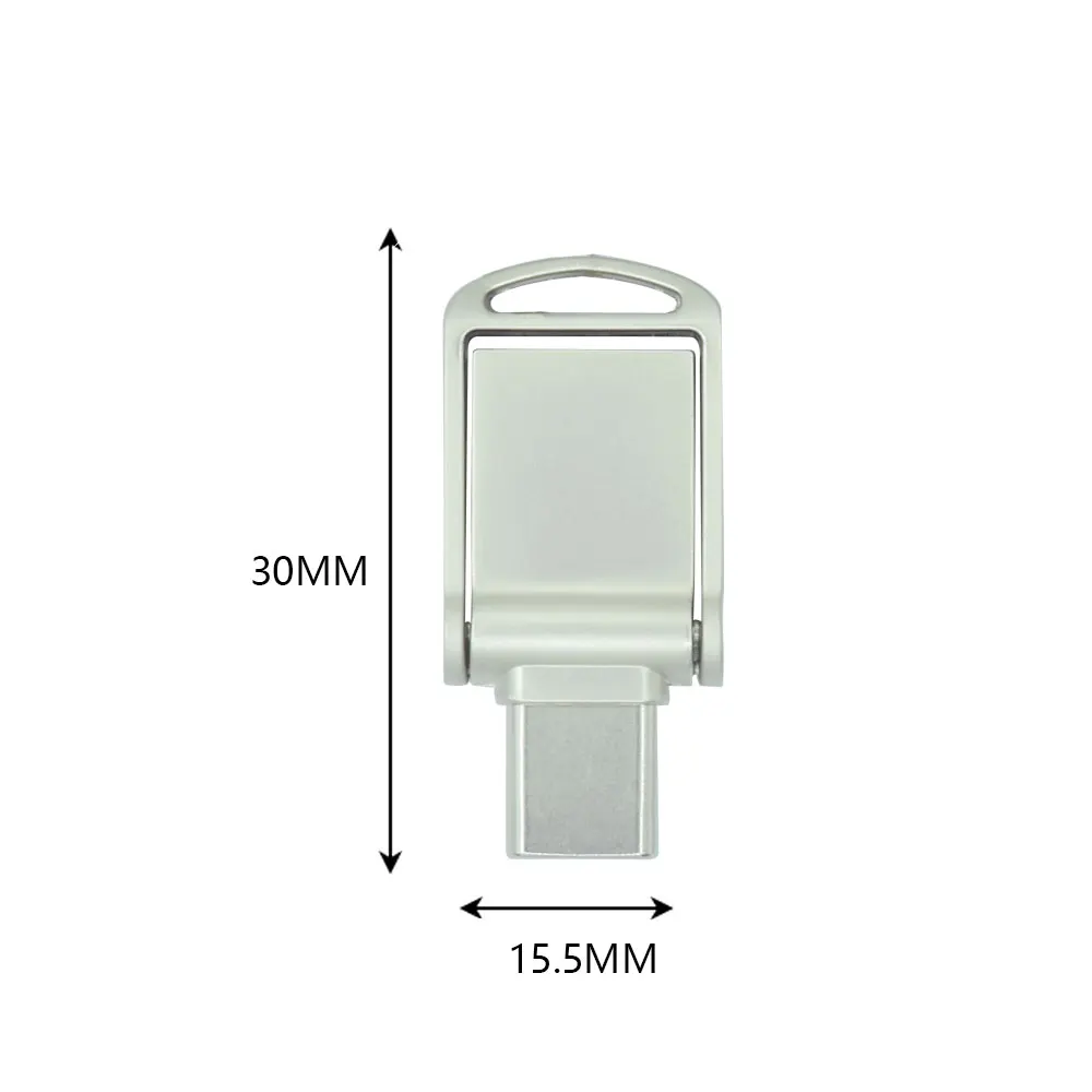 TYPE-C 2 in1 USB 2.0 플래시 드라이브 64GB 고속 펜 드라이브 32GB 16GB 8GB 메모리 스틱 4GB 펜 드라이브(휴대폰 컴퓨터용)