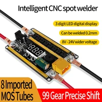 GX591 Spot Welding Machine Control Board DIY Spot Welder Set for 0.1-0.2mm Nickel Sheet Hydride 18650 Lithium Battery Welding 2