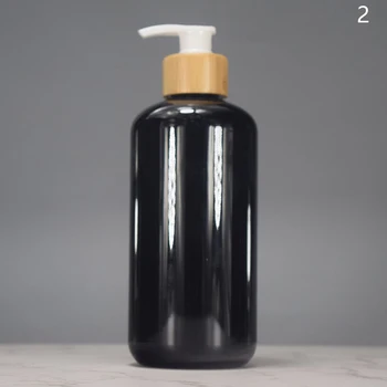 1 ชิ้นพลาสติกชุดเครื่องจ่ายสบู่เคาน์เตอร์ขวดโลชั่นห้องน้ํารีฟิลขวดเปล่าสําหรับแชมพู Body Wash Hair Conditioner 10