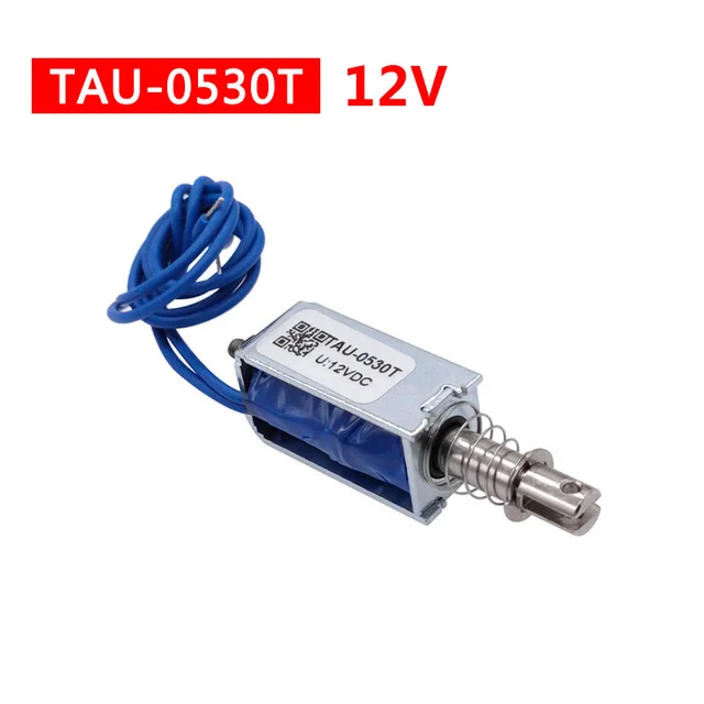 DC6V/12V/24V Push Pull Typ Offener Rahmen Magnet Reset 10 Mm