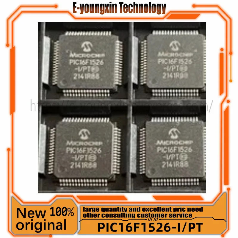 

10PCS~50PCS PIC16F1526-I/PT PIC16F1526 QFP64 New original IC In stock