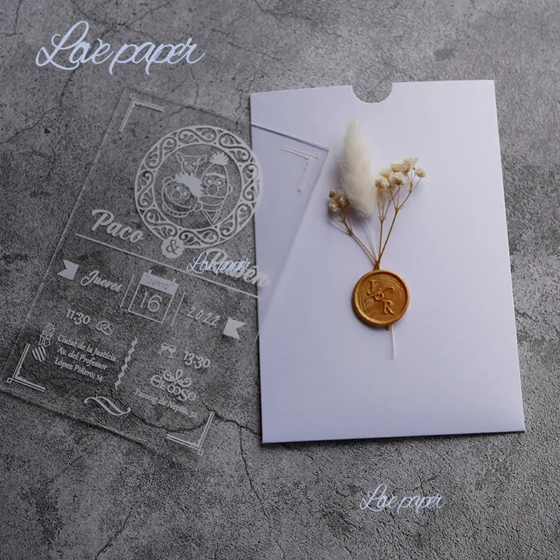 AcrylicInvitationCardsWeddingAacrylicInvitationsPersonalizedAcrylicInvitationsWholesale