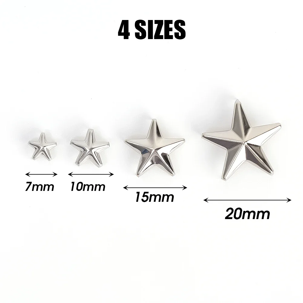 Metal rivets metal studs leather rivets for DIY leather clothes shoes bags
