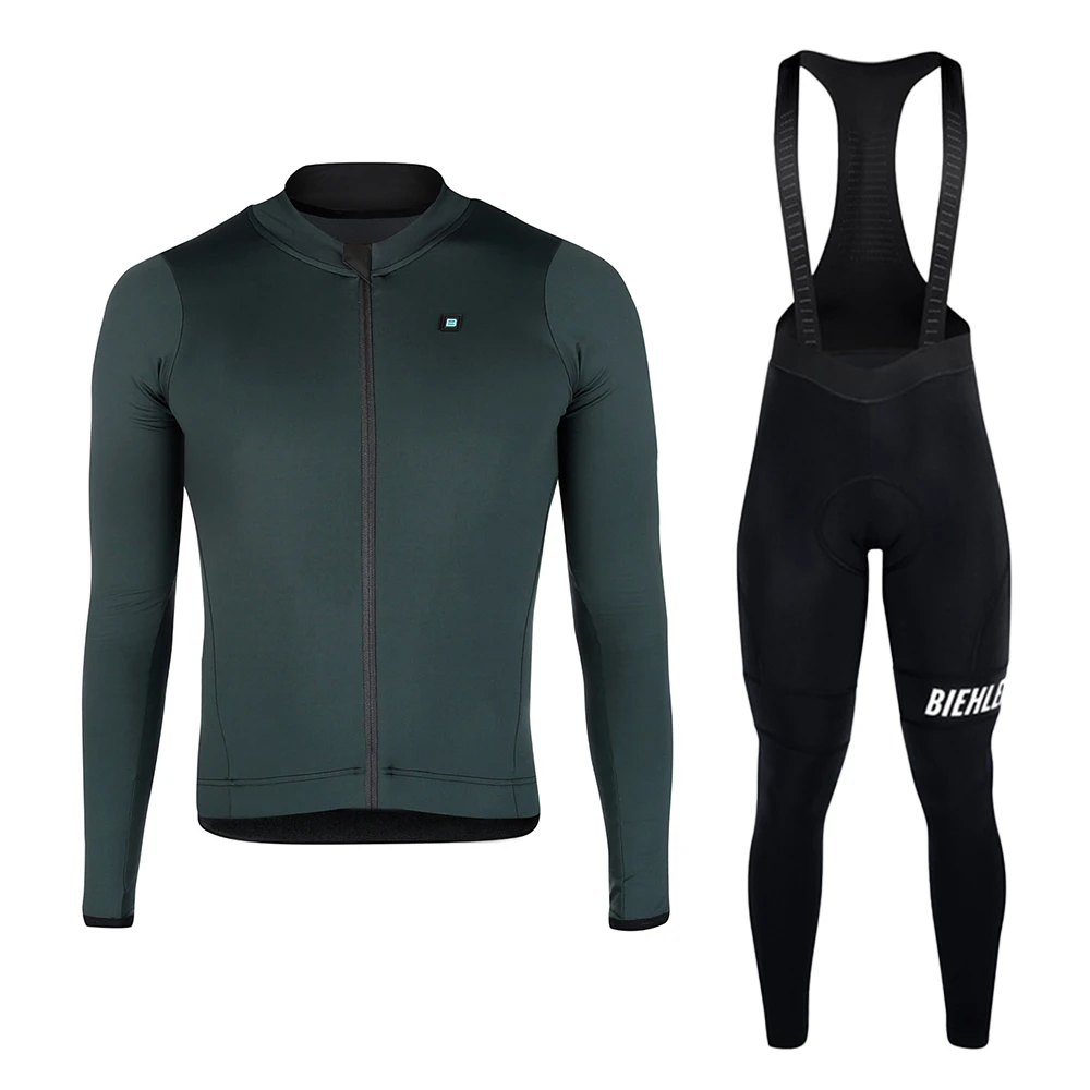 Men Cycling Jersey Set Spring/Autumn Team Bike Breathable Long Clothes Sleeve Suit Comfortable Top Sportswear Pants cycling suit cycling jersey set cycling jersey cycling pants