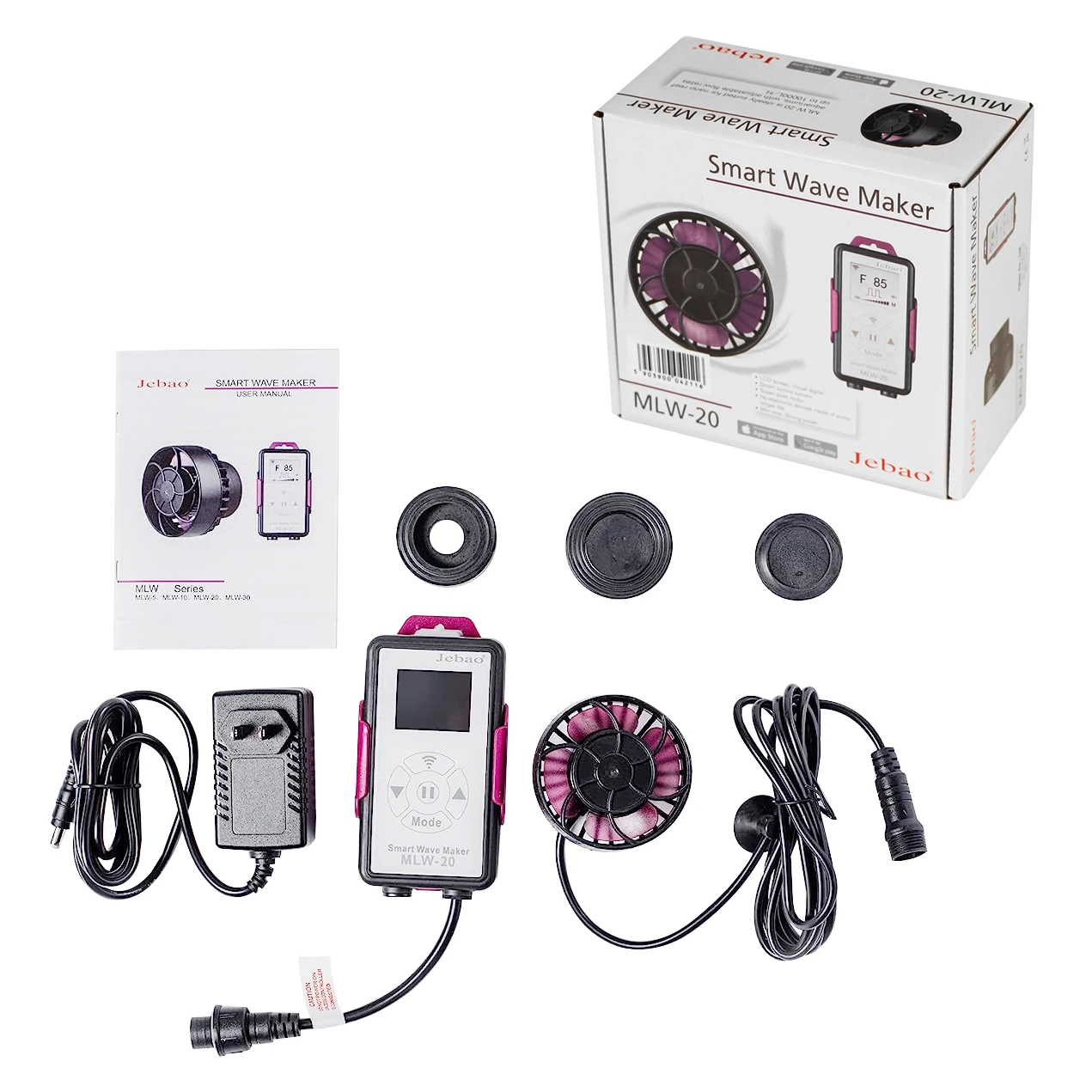 Aquarium Water Pump Jebao/Jecod MLW Series Aquarium Fish Tank Smart App WiFi Control Wave Maker Flow Pump with LCD Controller