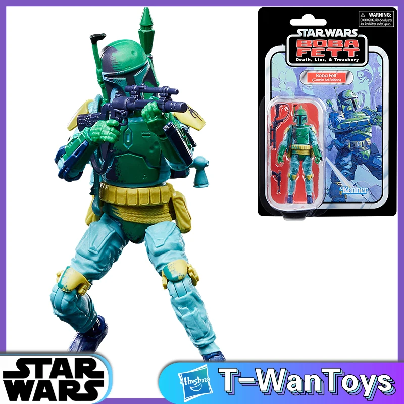 Hasbro-colecci-n-Vintage-de-Star-Wars-Boba-Fett-edici-n-de-arte-c-mic ...