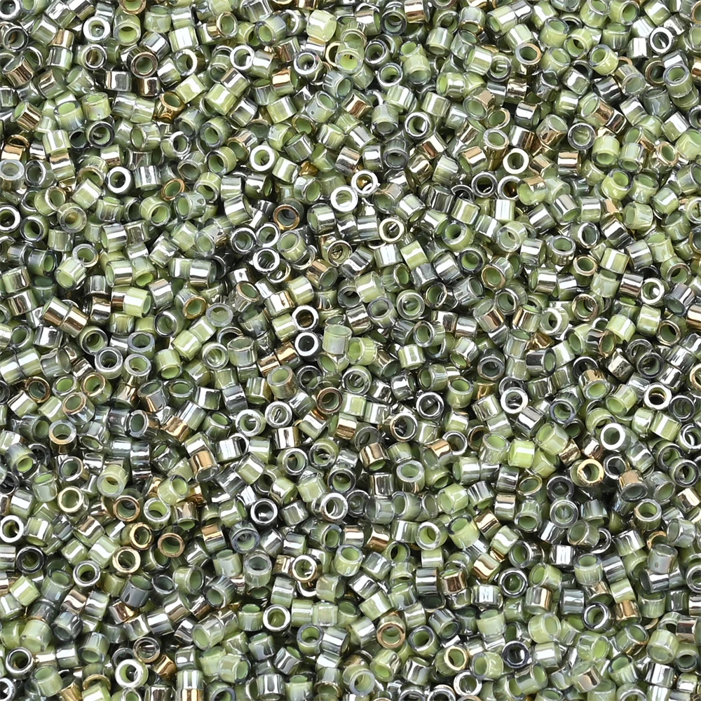 2,5 mm japanische antike Glasperlen, goldfarben plattiert, Mini-Perlen, handgefertigt, DIY-Halskette, Armband, Schmuck, Accessoires, Materialien – Detail 19