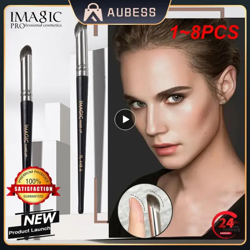 

1~8PCS IMAGICFace Concealer Brush Nose Shadow Contour Brushes Foundation Synthetic Hair Professional Makeup Tools Beauty