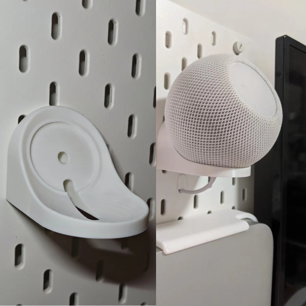 Supporto Per Montaggio A Parete Per Homepod Mini Staffa Per Altoparlante Mensola A Muro Salvaspazio Per Accessori Per Mini Supporti Homepod