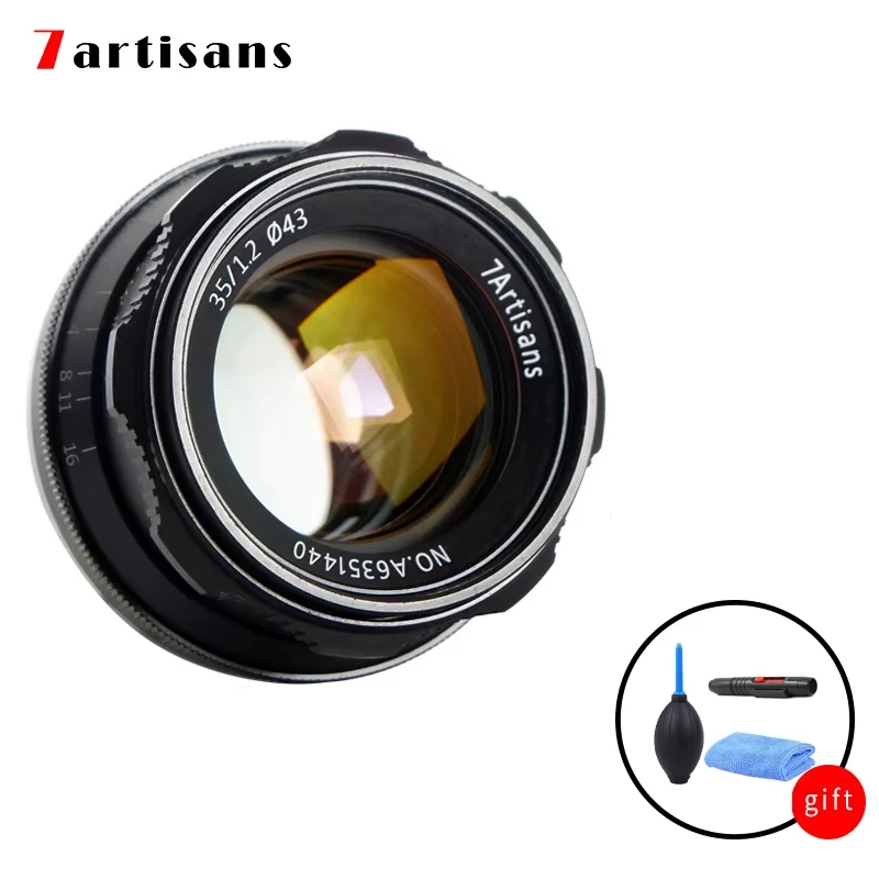 7artisans 35mm F1.2 II APS-C Manual Mirrorless Fixed Focus