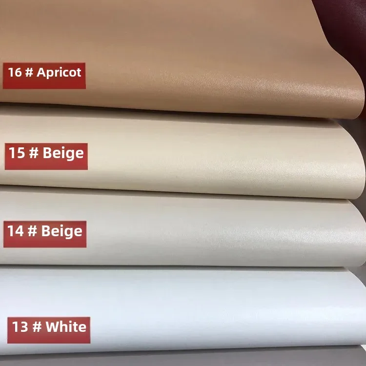 European Standard Environmentally Friendly Leather Napa Pattern PU Thickened Fine Leather Soft Sofa Bag Surface Material