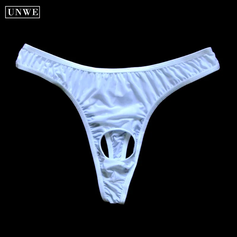 Sexy Underwear Men Hole Open Pouch Homme Male Thong Underpants Men Calzoncillo Hombre Breathable Panties