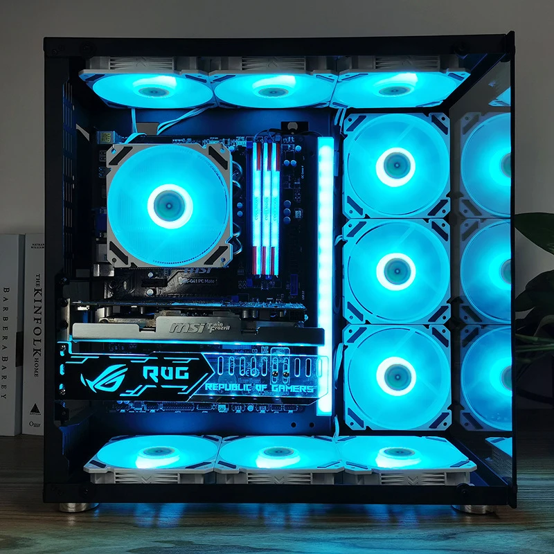 Computador, Ventilador ARGB, Aura Sync Radiator, Dissipador