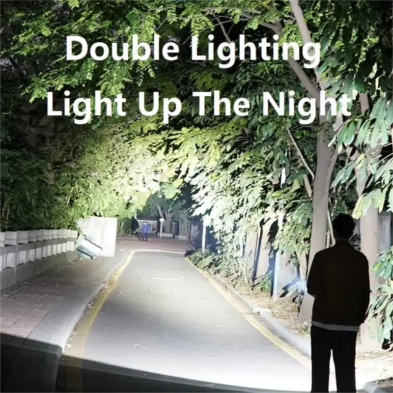 Smile Shark SD-0712 LED Flashlight High-brightness Long-range Rechargeable description image 2