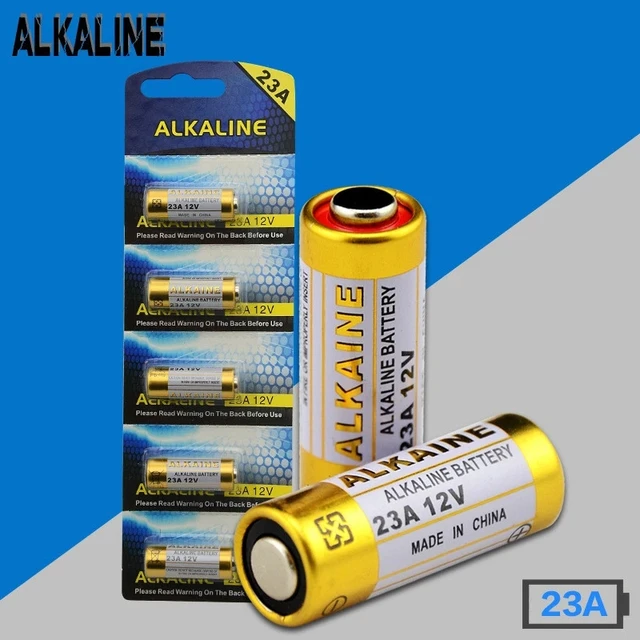 10pcs A23 23a 12v Alkaline Battery 23ga A23s E23a El12 Mn21 Ms21 V23ga  L1028 Gp23a Lrv08 For Remote Control Doorbell Clock Keys - Primary & Dry  Batteries - AliExpress