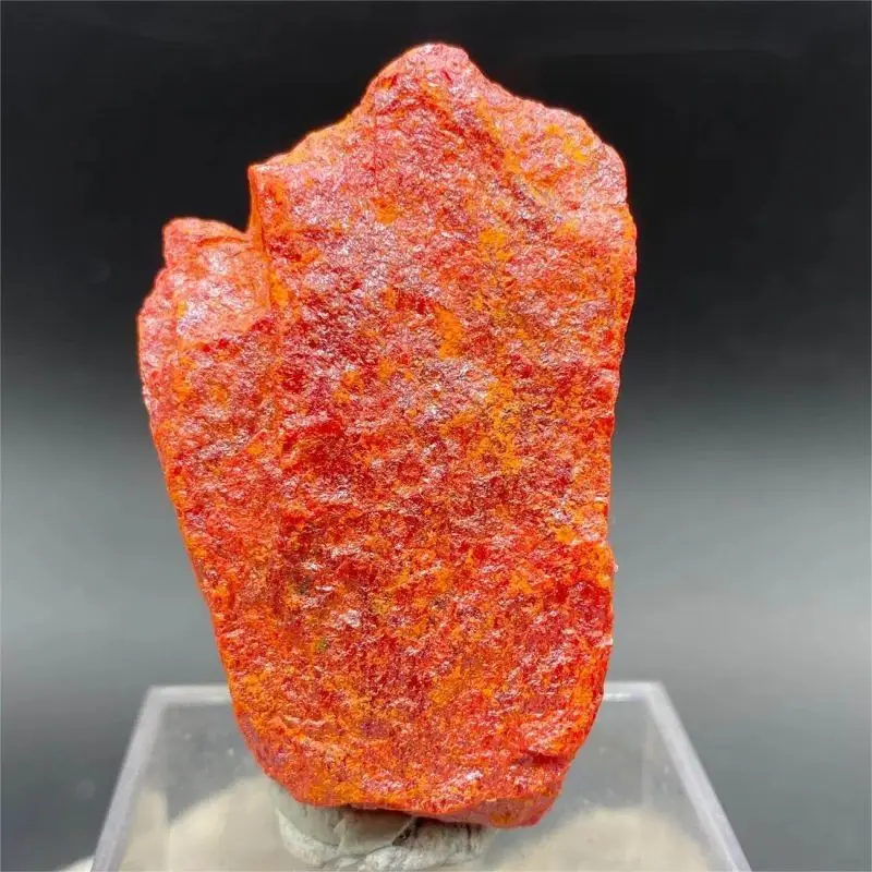 Natural Stone Ornaments Realgar Mineral Crystal Gynoecious Ore Specimen Stone Geology Science Teaching Collection And Viewing