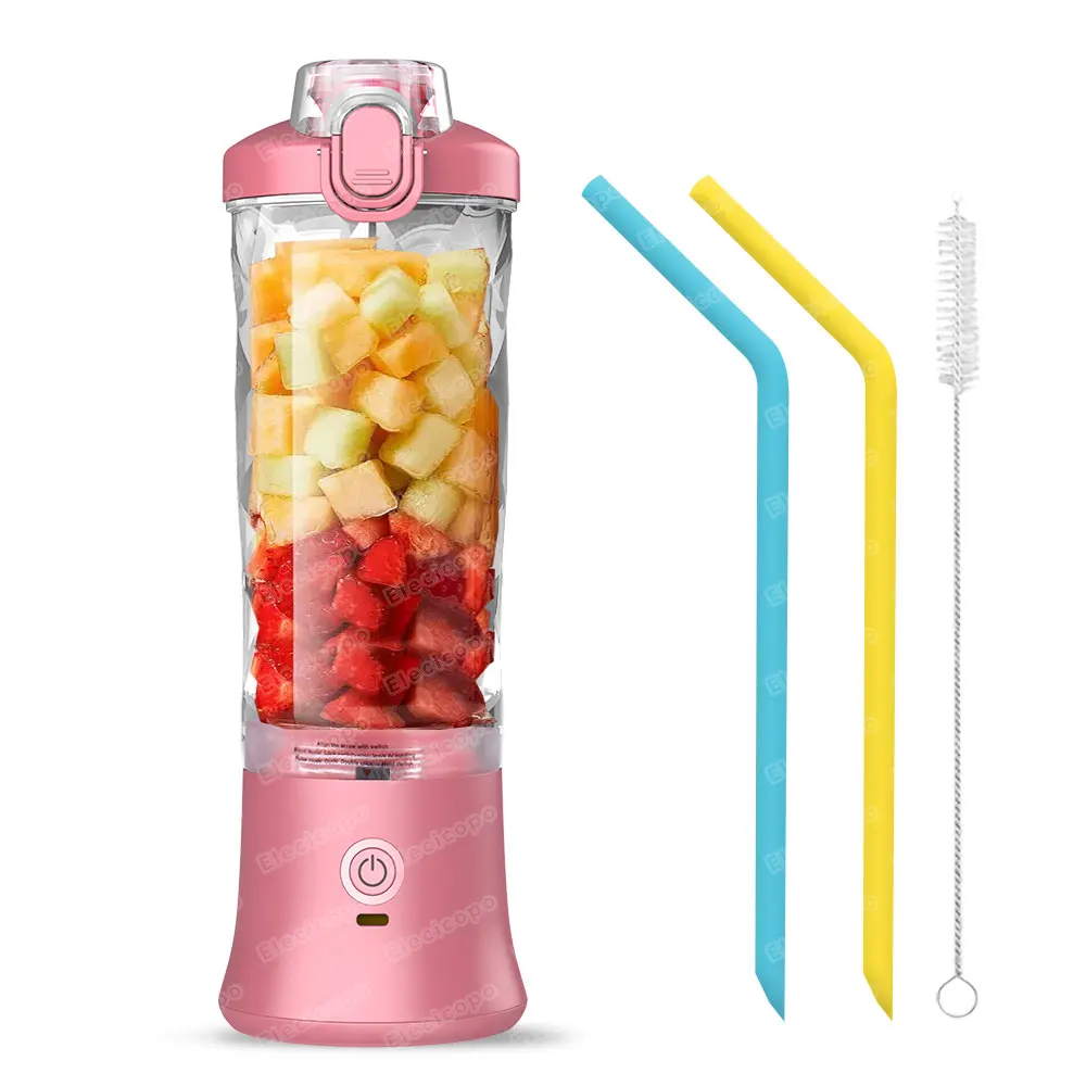 A9 Portable Blender Multi-functional Battery-Powered 600ml Mini