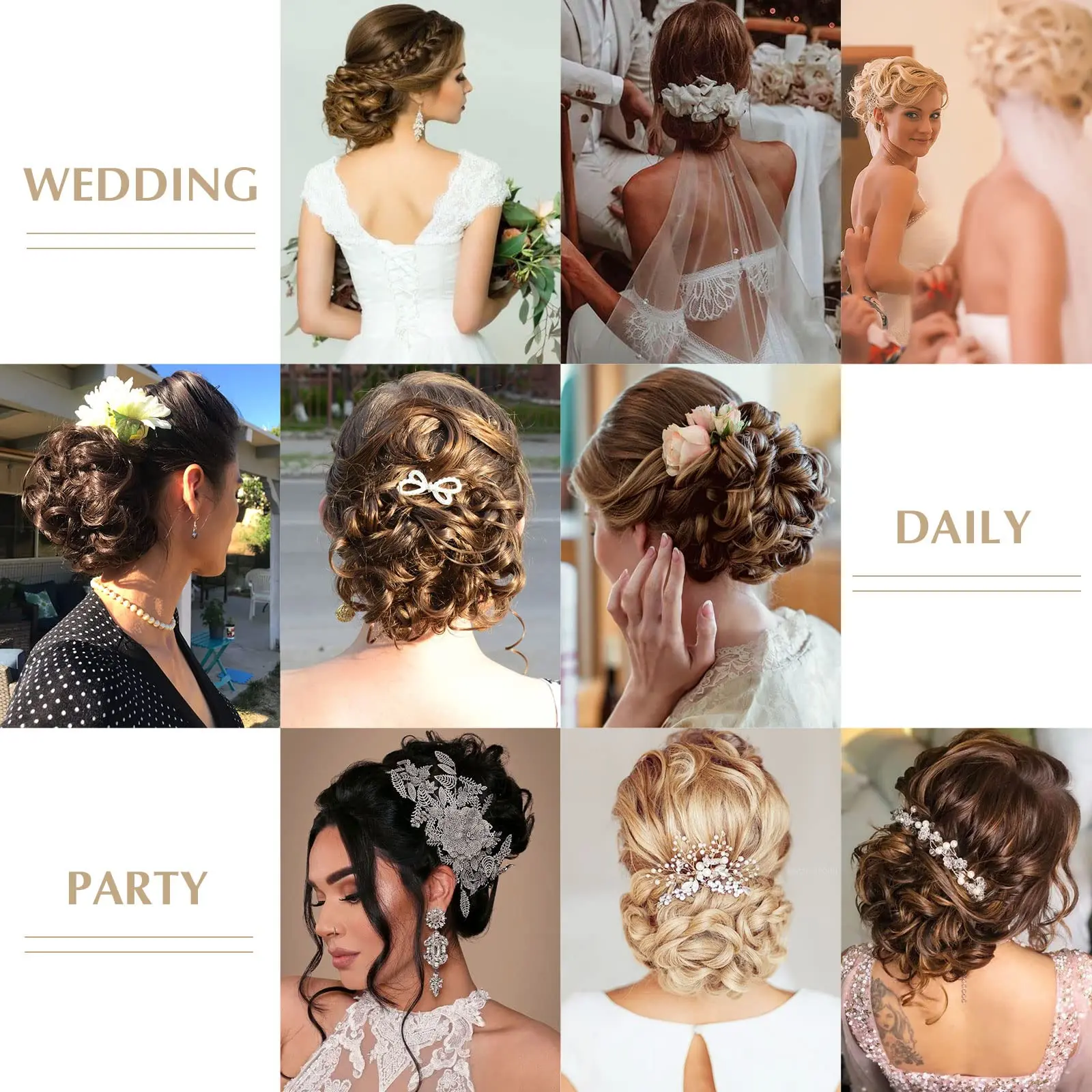 Synthetic Messy Bun With Combs Scrunchie Chignon Hairpiece Curly Dish Hair Bun Extension Combs in Hair Piece for Women Girls