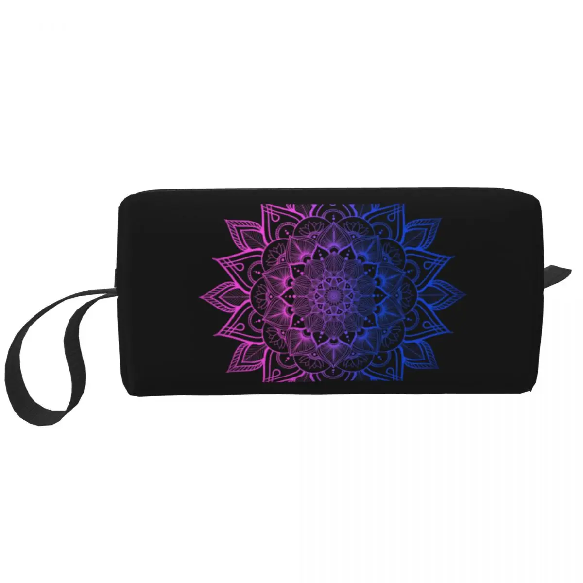 

Kawaii Bisexual LGBTQ Mandala Travel Toiletry Bag Women Boho Cosmetic Makeup Bag Beauty Storage Dopp Kit