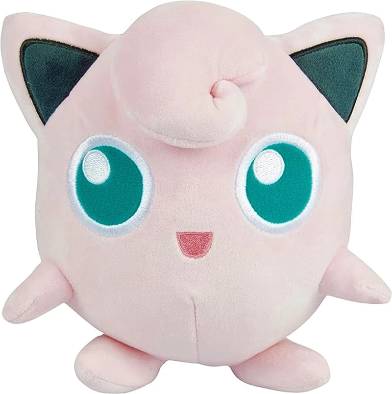 Cute TAKARA TOMY Pokémon Jigglypuff Plush Stuffed Animal, 8